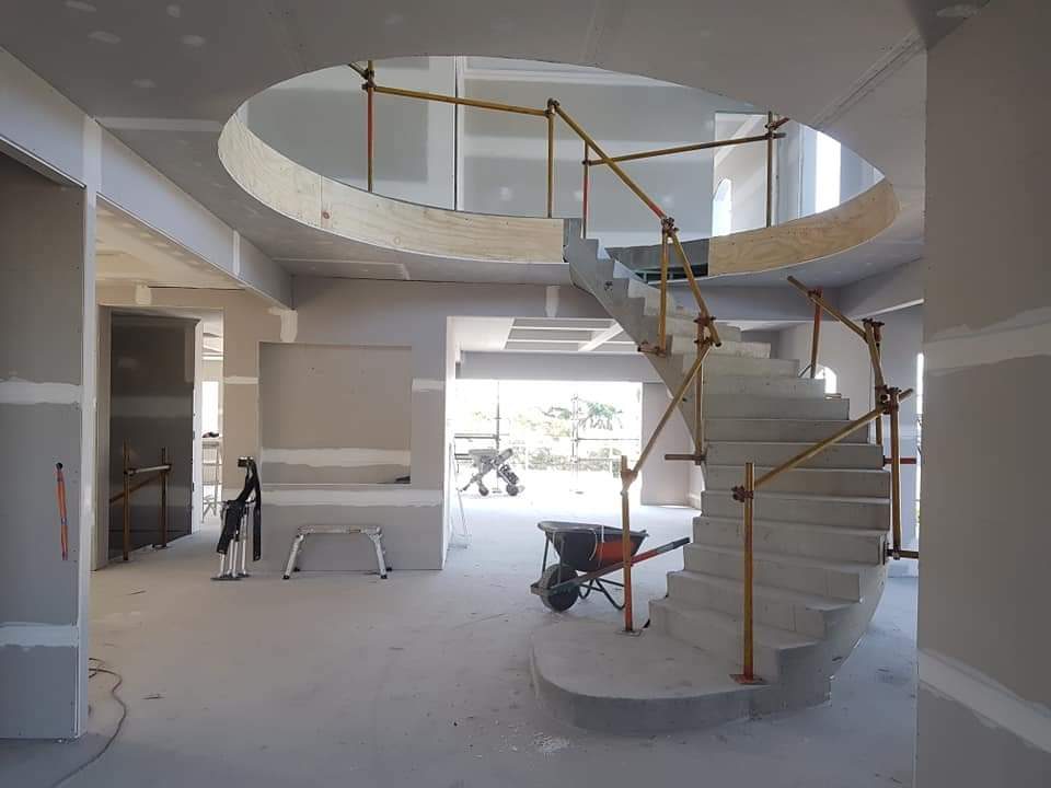 Plastering in progress North Brisbane 11