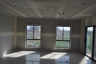 Plastering in progress North Brisbane 15