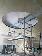 Plastering in progress North Brisbane 5