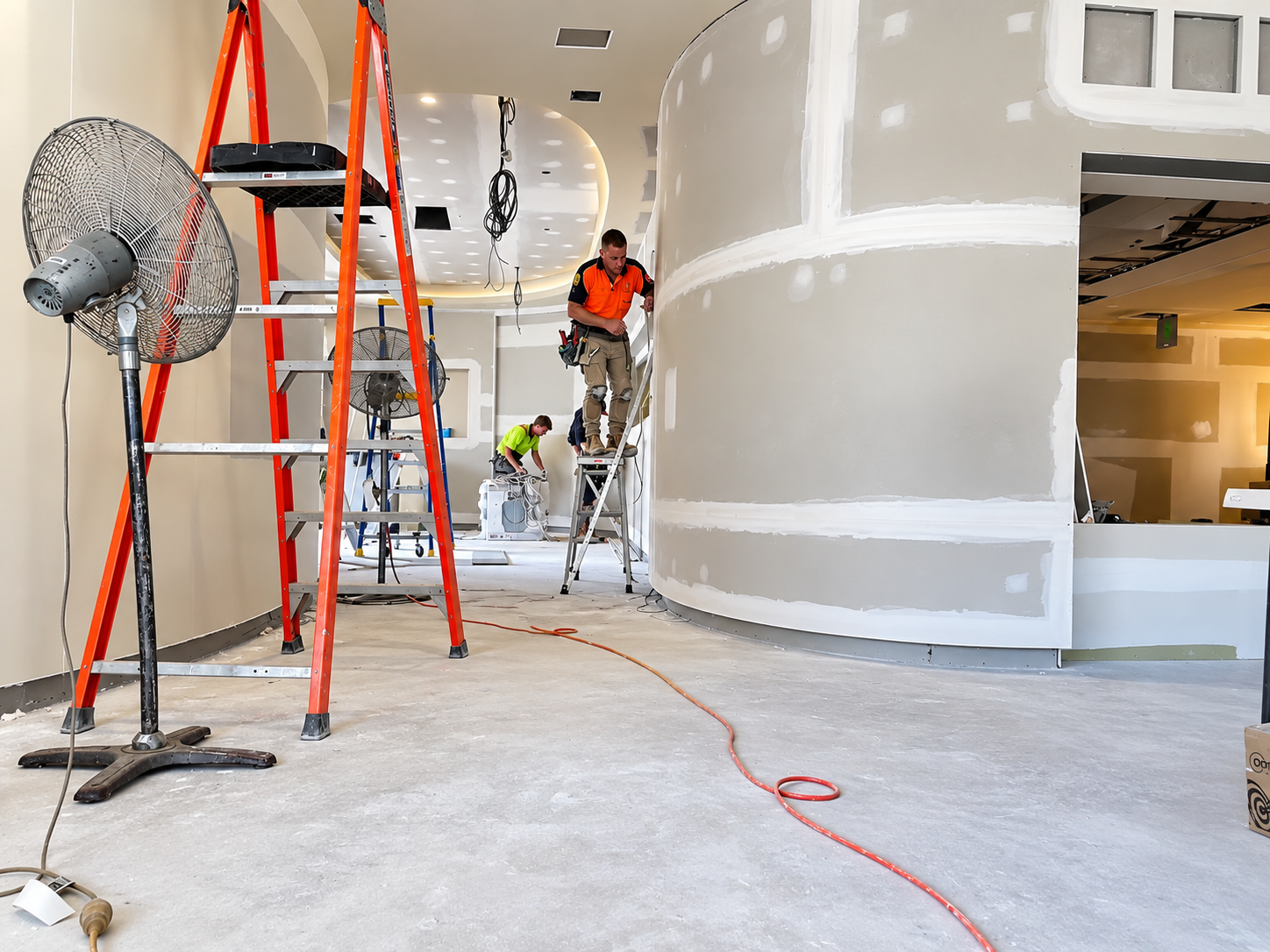 Curved Wall Construction