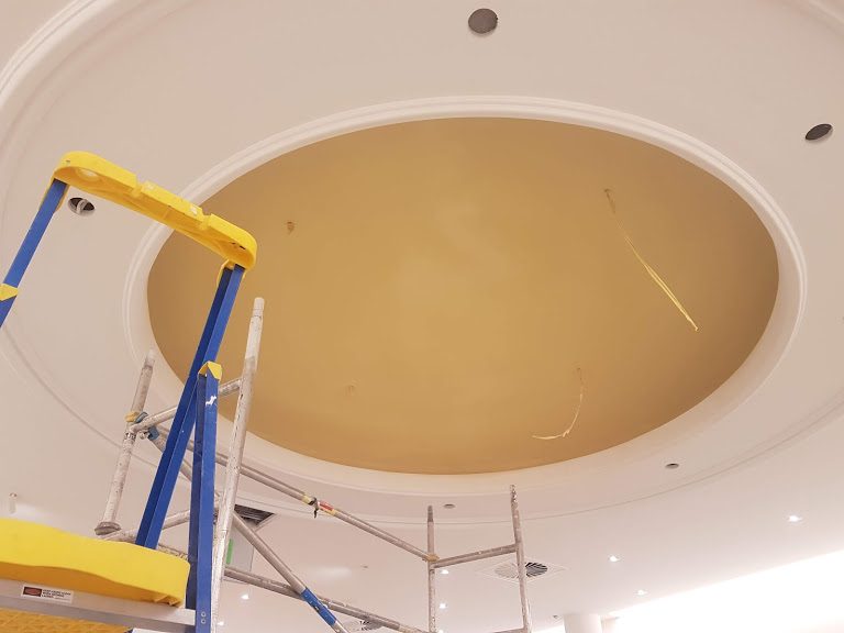 Plastering in progress North Brisbane 7